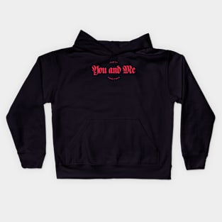 Party You and Me Together Kids Hoodie